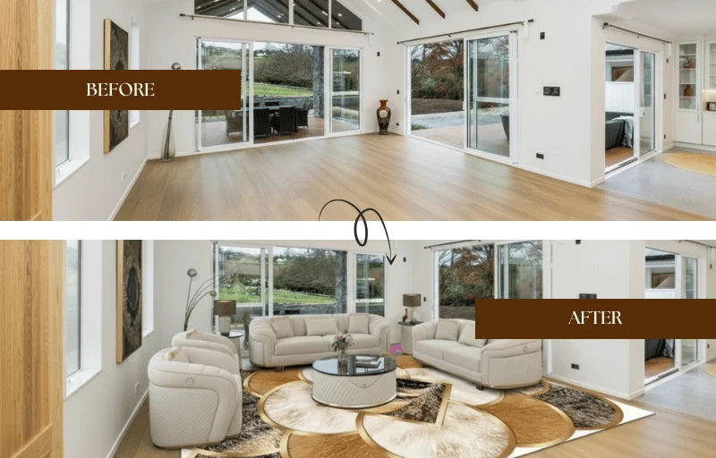 Monarch Sofa - Mansion Lounge Setting